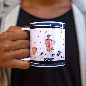 Pierre Gasly, AlphaTauri Formula 1 Mug, Ideal Gift for F1 Fan