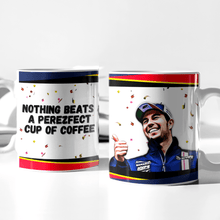 Load image into Gallery viewer, Sergio Perez, Red Bull Formula 1 Mug, Ideal Gift for F1 Fan
